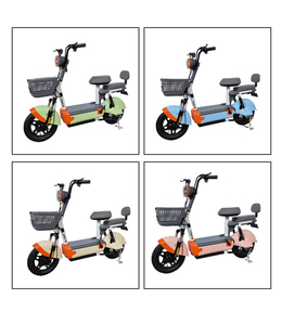 จักรยานไฟฟ้า 48V 500W แบตเตอรี่ลิเธียม โครงอะลูมิเนียมขนาด 20 นิ้ว เบาะคู่ พร้อมตะกร้า มอเตอร์ดุมล้อหลัง - Product Image 6