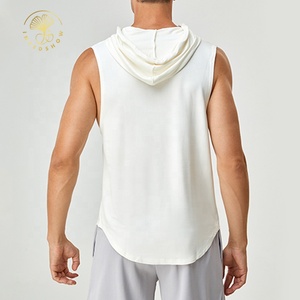 Mens Fitness Clothing Gym Apparel Vest T Shirt Sleeveless <strong>Hoodies</strong> Men - Product Image 5