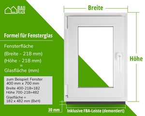 Fenêtre coulissante en alliage d'aluminium pour sous-sol - Blanc - Conception DIN gauche - Toutes tailles - Double vitrage en verre trempé - Energy Star - Product Image 2