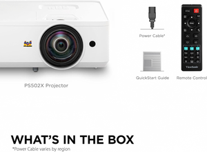 Proyector de Tiro Corto XGA PS502X de 4000 Lúmenes - Product Image 1
