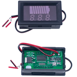 Carro Bateria Nível Indicador 72/84V Bateria Capacidade Medidor Voltímetro Tester Impermeável/não Impermeável Azul LED Tester Voltímetro - Product Image 4