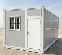 Maison conteneur pliable de luxe, épaissie, personnalisable, pour dortoirs et hôtels, avec support technique en ligne