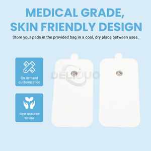 Kustom 5*9 CM busa EVA Emg CE menggunakan kembali EKG mengganti diri perekat elektroda Pad untuk Stimulator otot ECG konduktif Gel puluhan <span class=keywords><strong>Unit</strong></span> - Product Image 5