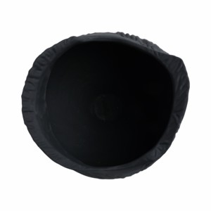 Vaso Moderno in Porcellana con Texture Ondulata, Decorazione Scultorea per Soggiorno e Camera da Letto - Product Image 6