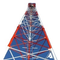 Antenne radio sans fil GSM 2G 3G 4G pour téléphone portable et Wi-Fi, mât de 2 m