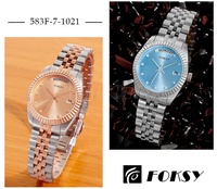 Nouvelle conception, montre-bracelet pour femme, marque personnalisée, diamant de luxe, logo personnalisé, montre à quartz pour femme, pour fille