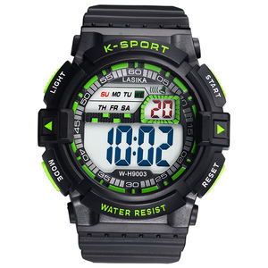 <span class=keywords><strong>Lasika</strong></span> นาฬิกาดิจิตอล LED นาฬิกาอิเล็กทรอนิกส์แฟชั่นแบบอนาล็อกและดิจิตอลนาฬิกากลางแจ้งกีฬาสายพลาสติก - Product Image 3