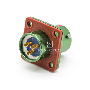 Conector hembra Y50X de 3 pines, acoplamiento de bayoneta macho, serie Y50, conectores Mil-Spec, 1 par - Product Image 4