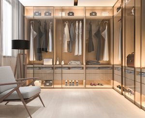 Latest <strong>Design</strong> Wooden Dressing Table with Mirror Bedroom Wall Cabinet Clothes Wardrobe for Bedroom Use - Product Image 2