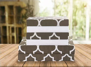 Ga Trải Giường Mềm Mại Sang Trọng Thoải Mái Thanh Lịch Mềm Mại Phổ Biến Bộ Ga Trải Giường Chống Nhăn Và Phai Màu Chất Lượng Ai Cập - Product Image 3