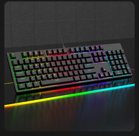 Clavier mécanique filaire USB 3.0 à 104 touches pour PC, ordinateur portable et tablette - Idéal pour un usage professionnel