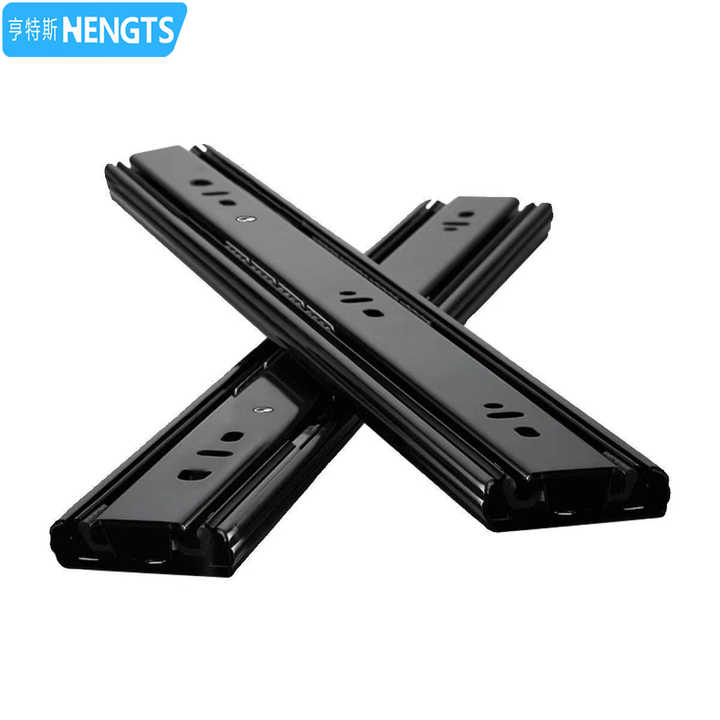 Full Extension Drawer Slides 1024 Inch Side Mount Ball Bearing Rails