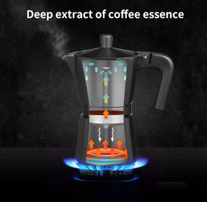 Ensemble de cafetière à infusion manuelle <span class=keywords><strong>italienne</strong></span> à succès, extracteur italien, cafetière concentrée avec passoire - Product Image 5