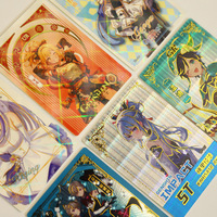 Tarjetas coleccionables Diseño a todo color Servicio de impresión de tarjetas de juego de anime personalizado