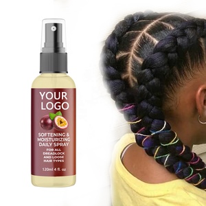 Làm mịn phun chống xoăn cứng giữ ẩm bện tóc phun cho Bím Tóc Ổ khóa xoắn loc và Braid ánh 4C tóc tóc giả phun - Product Image 1