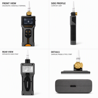 Détecteur d'odeurs industriel portable en acier haute sensibilité et haute précision |   Dispositif de test sur site en temps réel, protection IP65 1 an