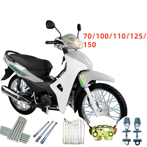 Cubierta de Motor para Motocicleta <span class=keywords><strong>AX100</strong></span>, Cubierta de Embrague y Piñón, Repuestos para Motocicleta - Product Image 2