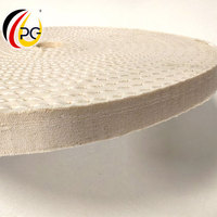 Disque de polissage en coton de haute qualité de la marque PG, diamètre 100-400 mm, pour le polissage des métaux et des non-métaux, longue durée de vie, bonne capacité de coupe