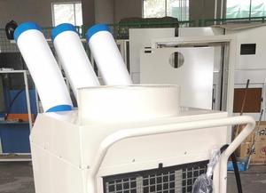 เครื่องปรับอากาศแบบพกพาคุณภาพสูง 36000-38000 บีทียู สำหรับอุตสาหกรรม  ระบบทำความเย็นและความร้อน สำหรับโรงเรือน - Product Image 3