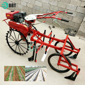 Modello agricoltura trinciatrice piantatore di patate arachidi tabacco cotone colture di plastica pacciame applicatore posa pellicola coltivatore - Product Image 3
