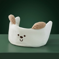 Coussin de protection pour poussette pour animaux de compagnie, universel quatre saisons, oreiller en U pour animaux, coussin de barrière latérale double usage, non pliable pour les sorties
