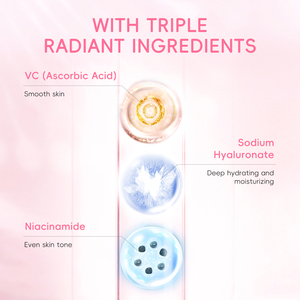 Set de Cuidado Facial LAIKOU Sakura 3 Piezas Hidratante Reduce Líneas Finas Ilumina el Tono de la Piel con Crema para Ojos y Sérum - Product Image 4