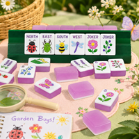 Ensemble de Mahjong sur le thème des rêves personnalisé, pièces de Mahjong pour enfants, Mahjong fantastique en acrylique, fabricant américain de Mahjong