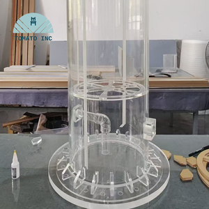 บริการผลิตหน้าแปลนอะคริลิก PMMA ความแม่นยำสูงด้วยเครื่อง CNC พร้อมบริการเกลียวขึ้นรูป และชิ้นส่วนท่ออะคริลิกแบบกำหนดเอง - Product Image 4