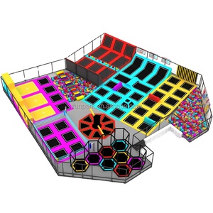 Château gonflable de terrain de jeu d'intérieur avec le parc d'attractions différent de <span class=keywords><strong>jeux</strong></span> d'obstacle pour le centre commercial - Product Image 3