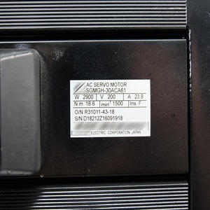 Moteur servo YASKAWA d'origine SGMGH-30ACA61 unité de moteur électrique Sgmgh-30aca61 de haute qualité en stock pièces de moteur d'entraînement servo - Product Image 4