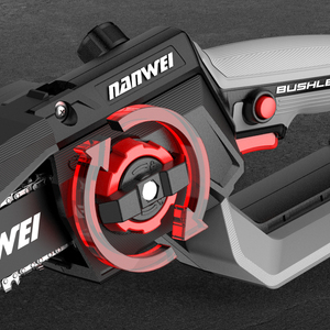 <span class=keywords><strong>Nanwei</strong></span> เครื่องมือบันทึกไร้แปรงแบบพกพา<span class=keywords><strong>เลื่อย</strong></span>ไฟฟ้าขนาดเล็ก 6/8 นิ้วแบตเตอรี่ขนาดใหญ่ความจุเลื่อยโซ่ไฟฟ้า - Product Image 5