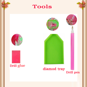 DIY Diamant Broderie Beauté Crânes Diamant Peinture Point <span class=keywords><strong>De</strong></span> Croix Image <span class=keywords><strong>de</strong></span> Strass Mosaïque Mur Art - Product Image 5