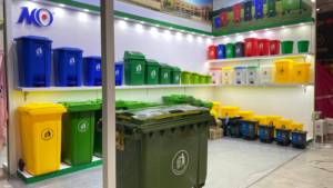 Bán hàng nóng 30L 50L 80L 100L PP đạp vệ sinh thùng rác <span class=keywords><strong>bin</strong></span> nhựa chất thải container trong nhà - Product Image 2