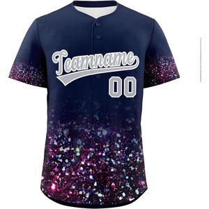 Camiseta de béisbol personalizada, uniforme deportivo transpirable con estampado sublimado unisex para adultos, nombre del equipo 00 - Product Image 1