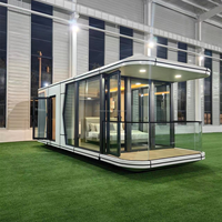 Maison-capsule de luxe préfabriquée, hôtel-capsule modulaire pour complexe hôtelier