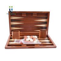 Hot Item Planche de backgammon en acrylique personnalisée avec pièces magnétiques et dames pour les jeux d'échecs internes