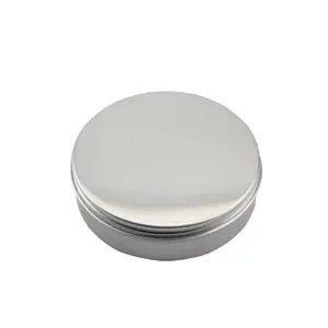 5ml 10ml 20ml 30ml 50ml 60ml 80ml 100ml 150ml 200ml Round Aluminum Cosmetic Tin Container Metal Aluminum Jar