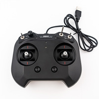 Simulateur de vol Flysky FS-SM001 6/8 canaux compatible avec plusieurs logiciels de simulation de vol Noir Rose Cyan