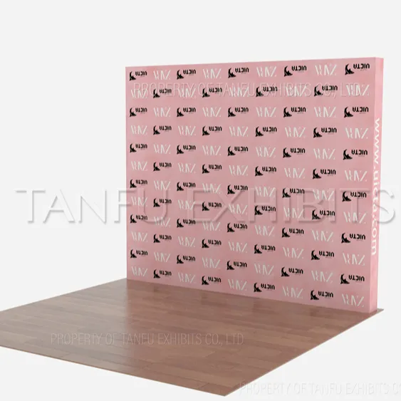 Cheap Pop Up Display Booth Backdrop Step and Repeat