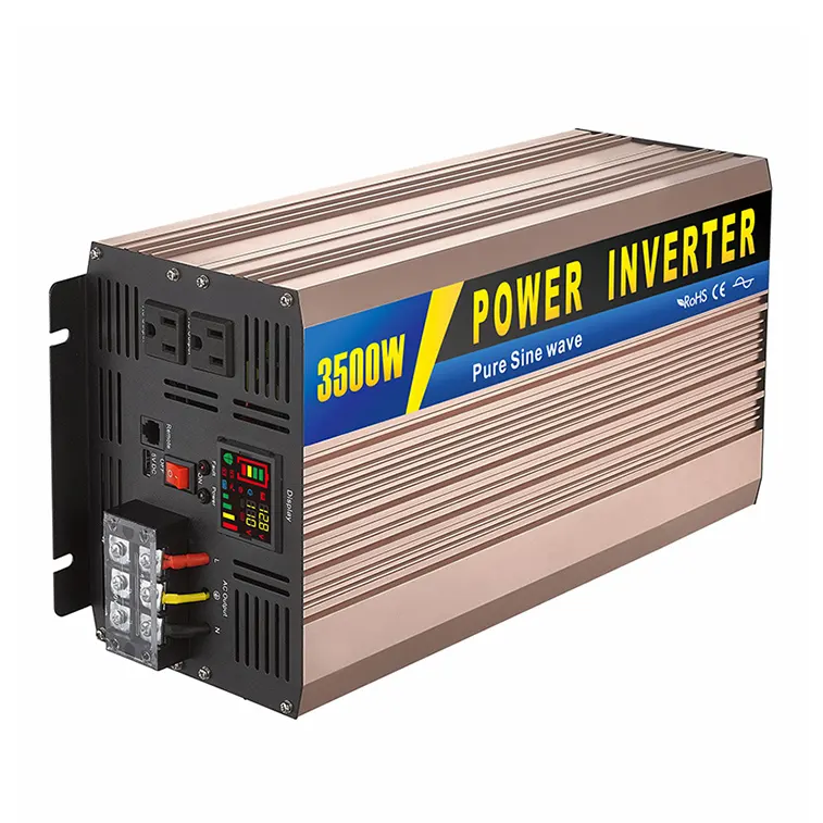 BSW 5kw 6kw bölünmüş faz inverteri 10kw 12kw 120v 240v kapalı ızgara hibrid 48v düşük frekanslı güneş enerjisi invertör bölünmüş faz inverteri