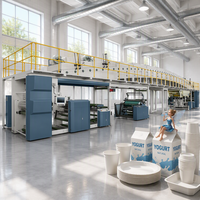 Machine de revêtement à base d'eau sans PFAS pour la production de papier d'emballage alimentaire, fabriquée en Chine