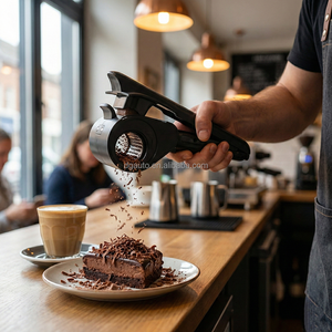 Nouveau Robot Culinaire Électrique Compact Personnalisé, Râpe à Fromage Automatique en Acier Inoxydable, Équipement de Cuisine Professionnel en Gros - Product Image 1