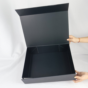 Grosir kemasan kotak lipat mewah kardus daur ulang kotak hadiah magnetik papan kertas kustom - Product Image 2