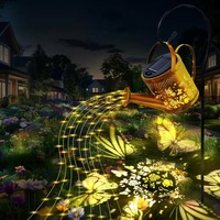 <strong>Best</strong> IP65 Waterproof Iron LED Remote Control Outdoor Garden Water <strong>Kettle</strong> <strong>Solar</strong> Lights 2700K Warm White 360 Beam Angle