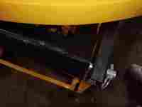 Venta caliente Pallet Lift Spring Positioner Scissor Lift Plataforma de nivelación accionada Plataforma giratoria de mesa giratoria