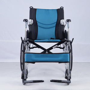 Fauteuil roulant manuel Fenghe en alliage d'aluminium, pliable, léger et portable, aide à la mobilité pour personnes handicapées et personnes âgées - Product Image 5