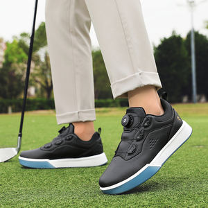 Nuevos <span class=keywords><strong>Zapatos</strong></span> de <span class=keywords><strong>Golf</strong></span> Unisex, Modernos, Versátiles, Casuales, Transpirables, Antideslizantes, con Parte Superior de Cuero Genuino, Cómodos y Duraderos para Otoño - Product Image 5