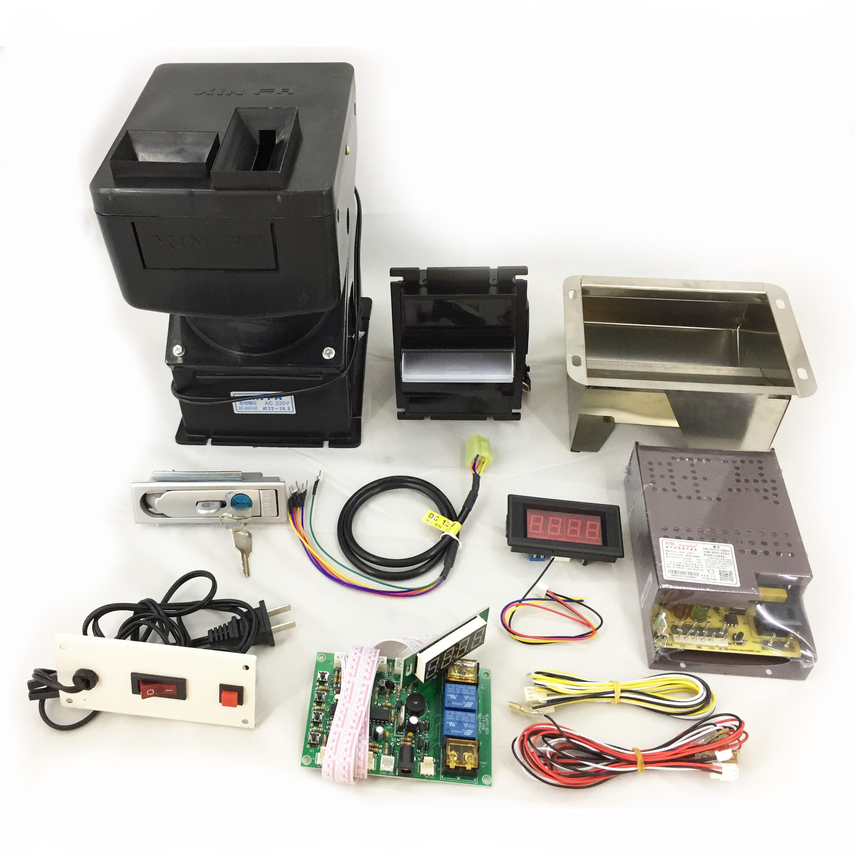Jy142 타이머 컨트롤러 보드 코인 운영 조립 풀 키트 diy 예비 부품 키트 kios 자동 판매기| Alibaba.com