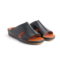 SHIKOL Premium cuir de veau été sandales chaussures hommes luxe hommes chaussures 2025 fabriqués à la main confortable hommes chaussures arabes