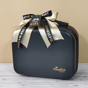 <span class=keywords><strong>Coffret</strong></span> cadeau pour bébé fille 100% coton à pois Design tendance Noir Or Pleine lune <span class=keywords><strong>Coffret</strong></span> cadeau nouveau-né - Product Image 4